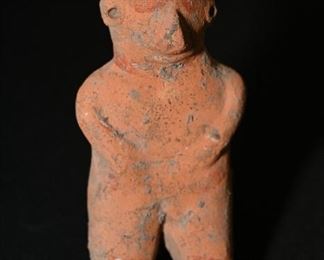 Pre-Columbian redware Nayarit shaft tomb figure