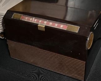 Vintage Decca Turntable Radio