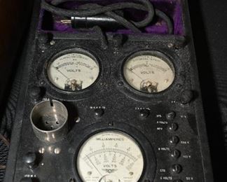 Vintage Jewel Radio Set Analyzer in it's hardcase
