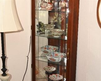 Mirrored display cabinet #1