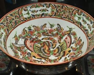 Imari butterfly bowl-modern but beautiful! We have two of these by the way. 