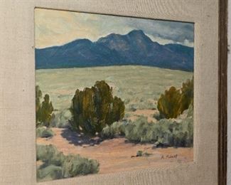 "Taos Landscape" by Hank Follwell