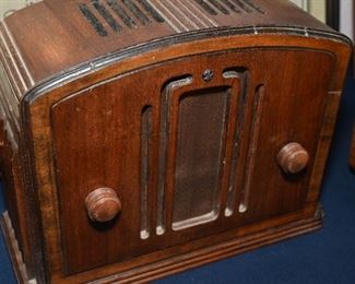 Philco all wood radio