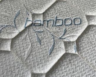 Queen Bamboo mattress & bed frame