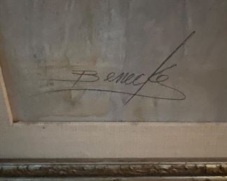 Montmartre  WILLIAM BENECKE oil on canvas