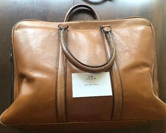 Coach leather satchel