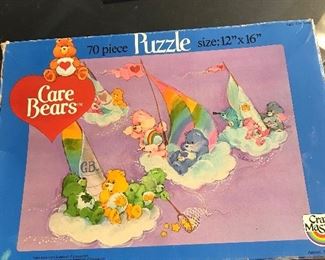 Vintage Care Bears puzzle