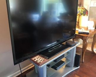 Very large 60" flat screen television 