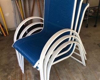 Sling patio chairs 