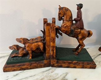 Vintage after the Foxes Bookends