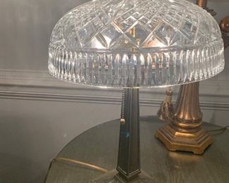 Waterford  lamp. $500.00