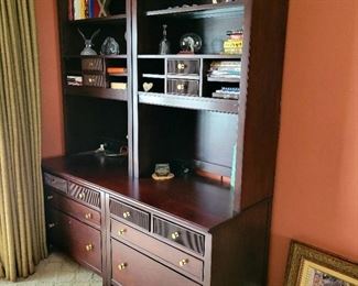 Stanley, Book Shelves, & file cabinet 2 separate, pieces, matching desk