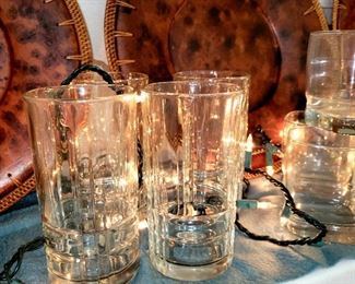 Water Glasses, matching rocks glasses