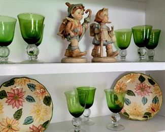 Longaberger, Floral Blossom, dishes , setting for 8.