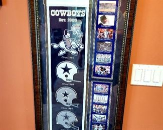 Dallas Cowboys, football memorabilia