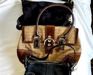 Women's, purses, handbags, Coach