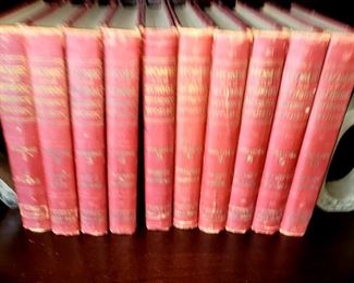 Vintage Books, "Home & School Reference Work" , 1919, 10 volumes