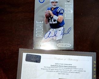 Andrew Luck, Rookie, Jumbo Card
