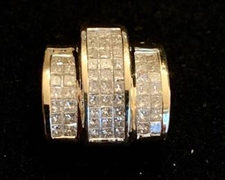 14k Gold And Diamond Pendant