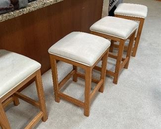 Four bar stools 