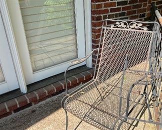 Iron outdoor furniture 