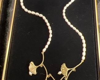 Pearl designer necklace