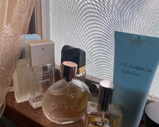 Some of many perfumes