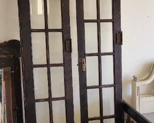 old beveled glass doors from a Craftsman Bed & Breakfast