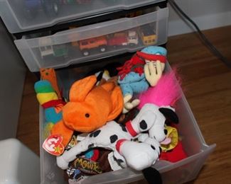 Ty babies and Meanie babies