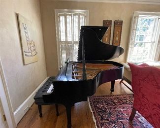 Steinway model L grand piano 
serial #511557