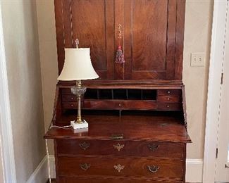 c 1820 mahogany secretary 