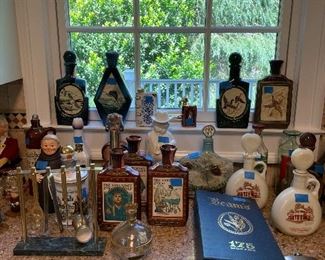 collectible vintage decanters 