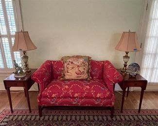 Chippendale loveseat