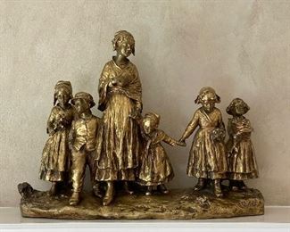 Joseph D’aste’ original bronze sculpture 
