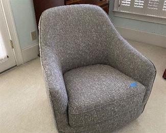 upholstered swivel rocking chair 