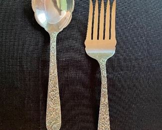 sterling serving pieces