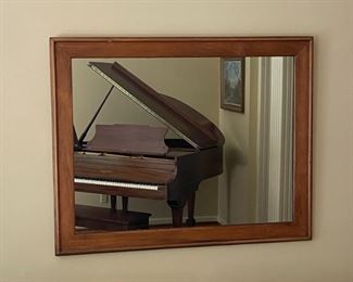 THIS MIRROR WAS FROM THE HOTEL ROANOKE