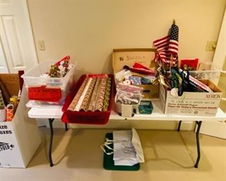 WRAPPING PAPER AND GIFT BAGS