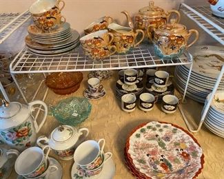 Hand painted lustre ware Japan