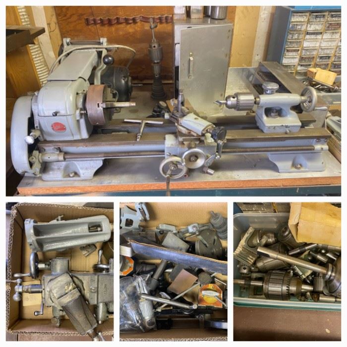 Atlas Lathe and Lathe accessories