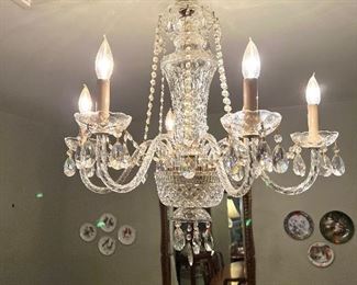 Waterford? Crystal Chandelier 6 Arm Gorgeous!