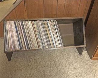 Hand Crafted Record Storage Vinyl Album Collection