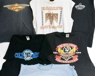 6 Vintage Biker Tees
