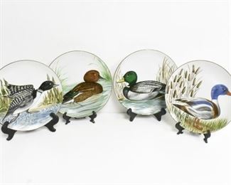 Set of 4 Collectable Plates by Nancie Goldstein