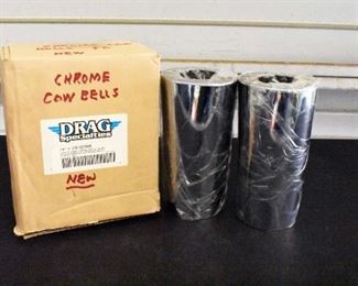 Drag Specialties Fork Slider Covers - Chrome