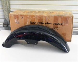 Black Fatboy Front Fender