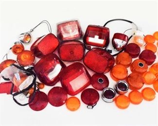 Various Harley Light Fixtures Turn Signals +
