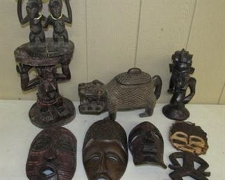 Wooden African Collectibles