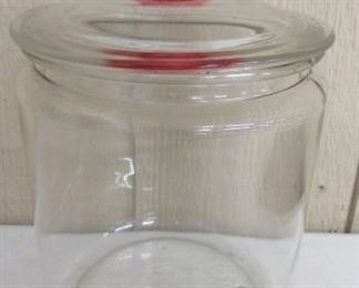 Early Tom's Peanuts Jar - Bottom of Jar is Signed