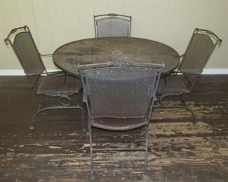 Metal Patio Set